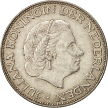 Coin, Netherlands, Juliana, 2-1/2 Gulden, 1962, AU(50-53), Silver, KM:185
