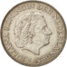 Coin, Netherlands, Juliana, 2-1/2 Gulden, 1962, AU(50-53), Silver, KM:185
