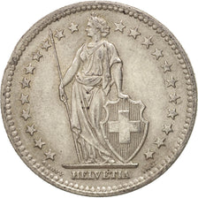 Switzerland, 2 Francs, 1948, Bern, AU(50-53), Silver, KM:21
