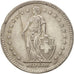 Switzerland, 2 Francs, 1948, Bern, AU(50-53), Silver, KM:21