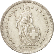 Coin, Switzerland, 2 Francs, 1946, Bern, AU(55-58), Silver, KM:21