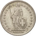 Coin, Switzerland, 2 Francs, 1944, Bern, AU(55-58), Silver, KM:21