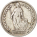 Coin, Switzerland, Franc, 1920, Bern, VF(20-25), Silver, KM:24