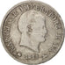 ITALIAN STATES, KINGDOM OF NAPOLEON, 10 Soldi, 1811, Milan, VF(20-25), Silver