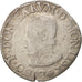 Munten, Frankrijk, DOMBES, Louis II, Teston, 1577, Trévoux, ZG+, Zilver
