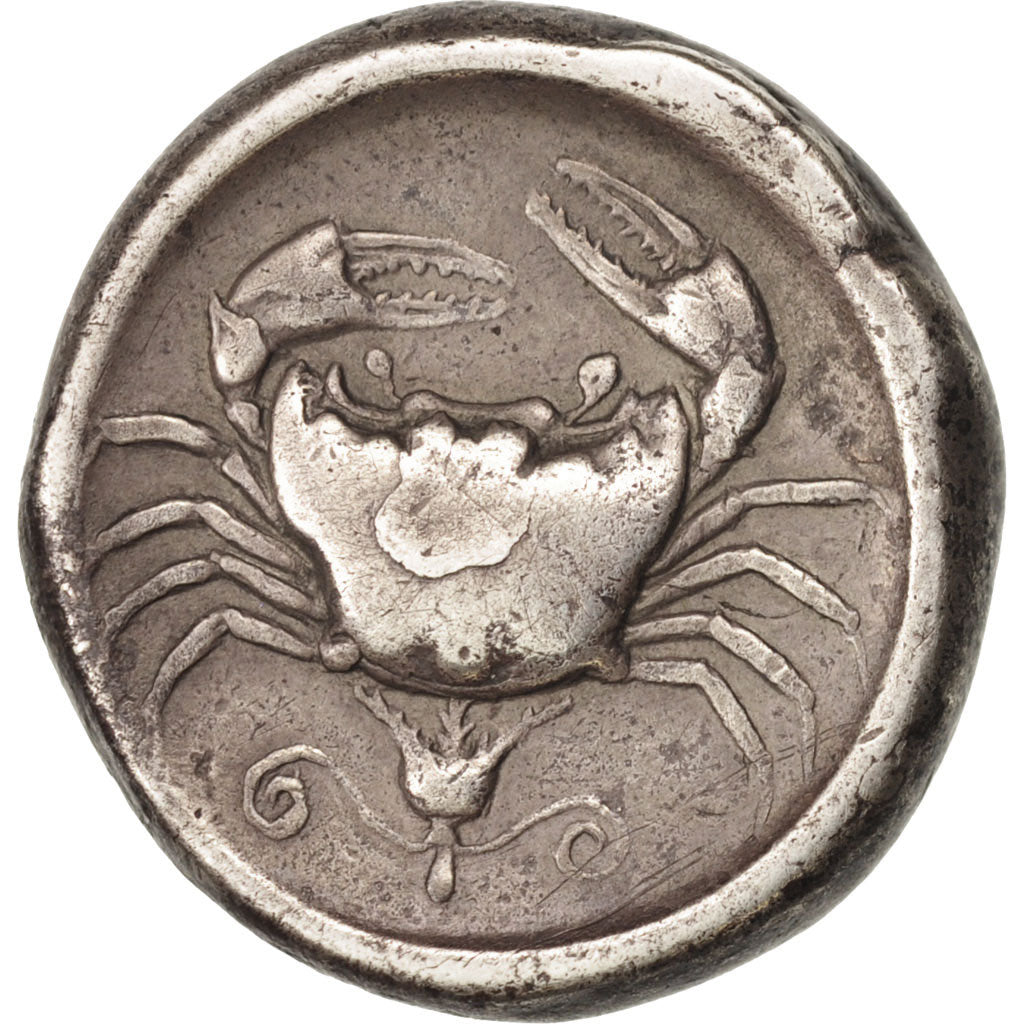 Monnaie, Sicile, Agrigente ( 450 BC ), Tétradrachme, TTB, Argent, SNG