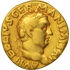 Moeda, Vitellius, Aureus, Rome, avaliada, NGC, Ch F, 5/5-5/5, Dourado, RIC:82