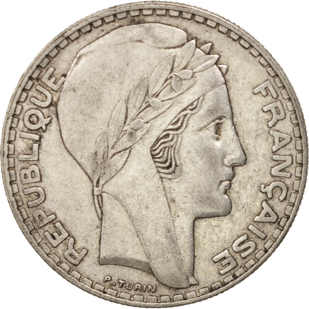 Monnaie, France, Turin, 20 Francs, 1936, Paris, TTB, Argent, KM:879, Gadoury:852