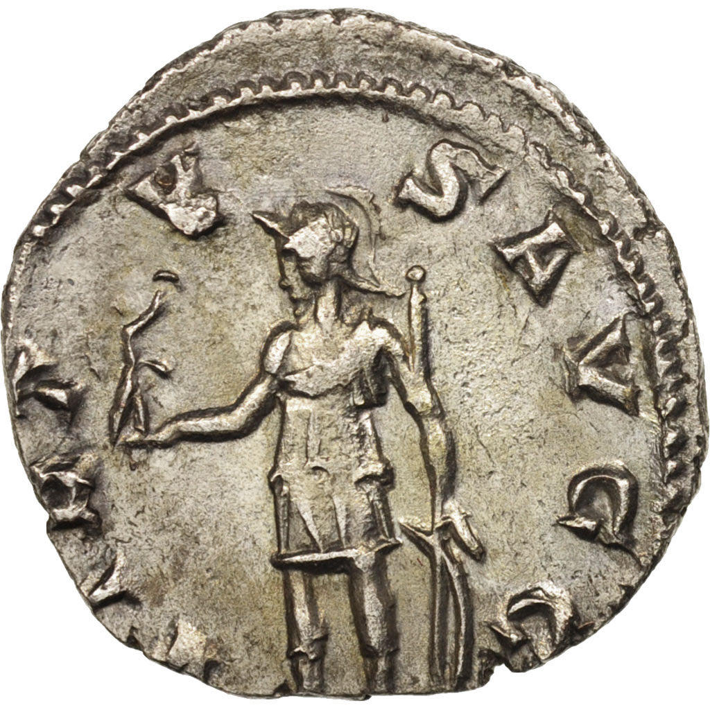 Coin, Valerian I, Antoninianus, Viminacium, AU(50-53), Billon, RIC:267var