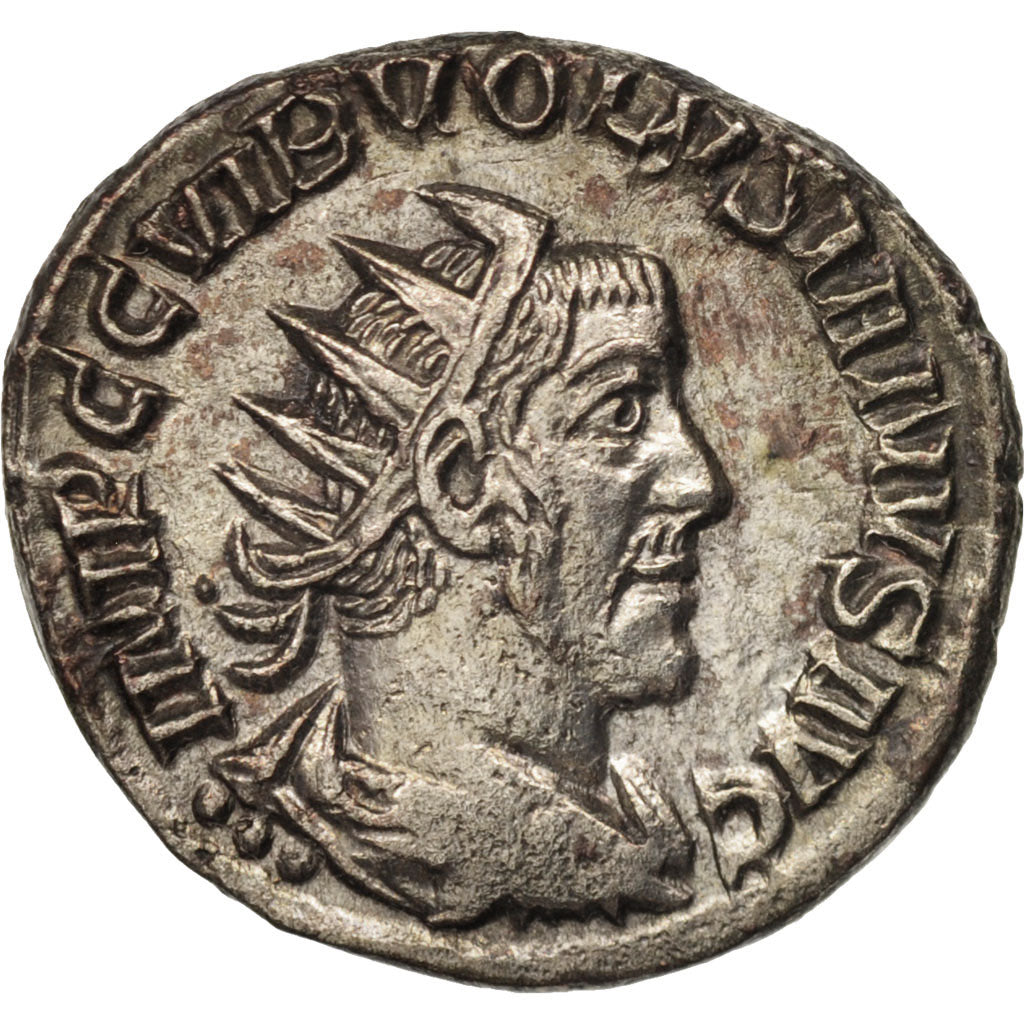 Coin, Volusian, Antoninianus, Antioch, AU(50-53), Billon, RIC:221