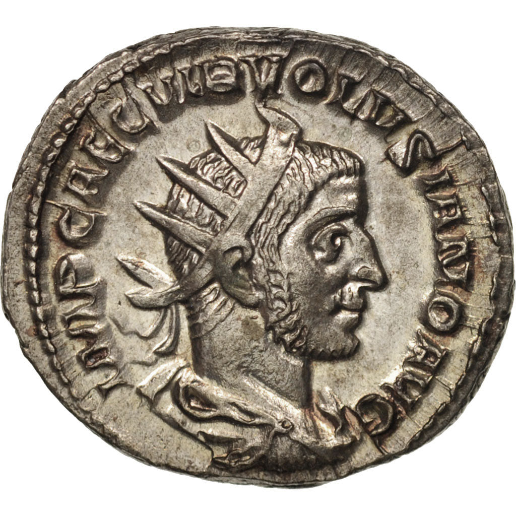 Coin, Volusian, Antoninianus, Rome, AU(55-58), Billon, RIC:184