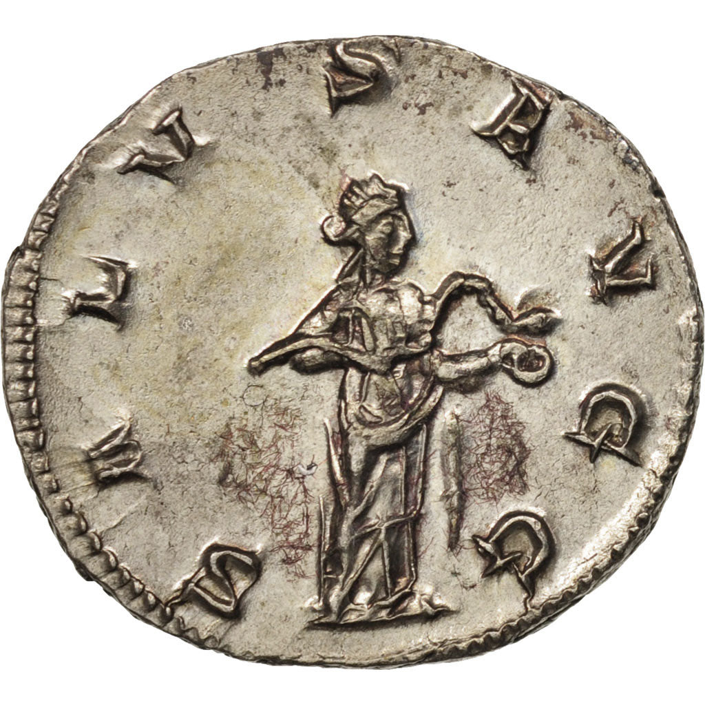Coin, Volusian, Antoninianus, Rome, AU(55-58), Billon, RIC:184