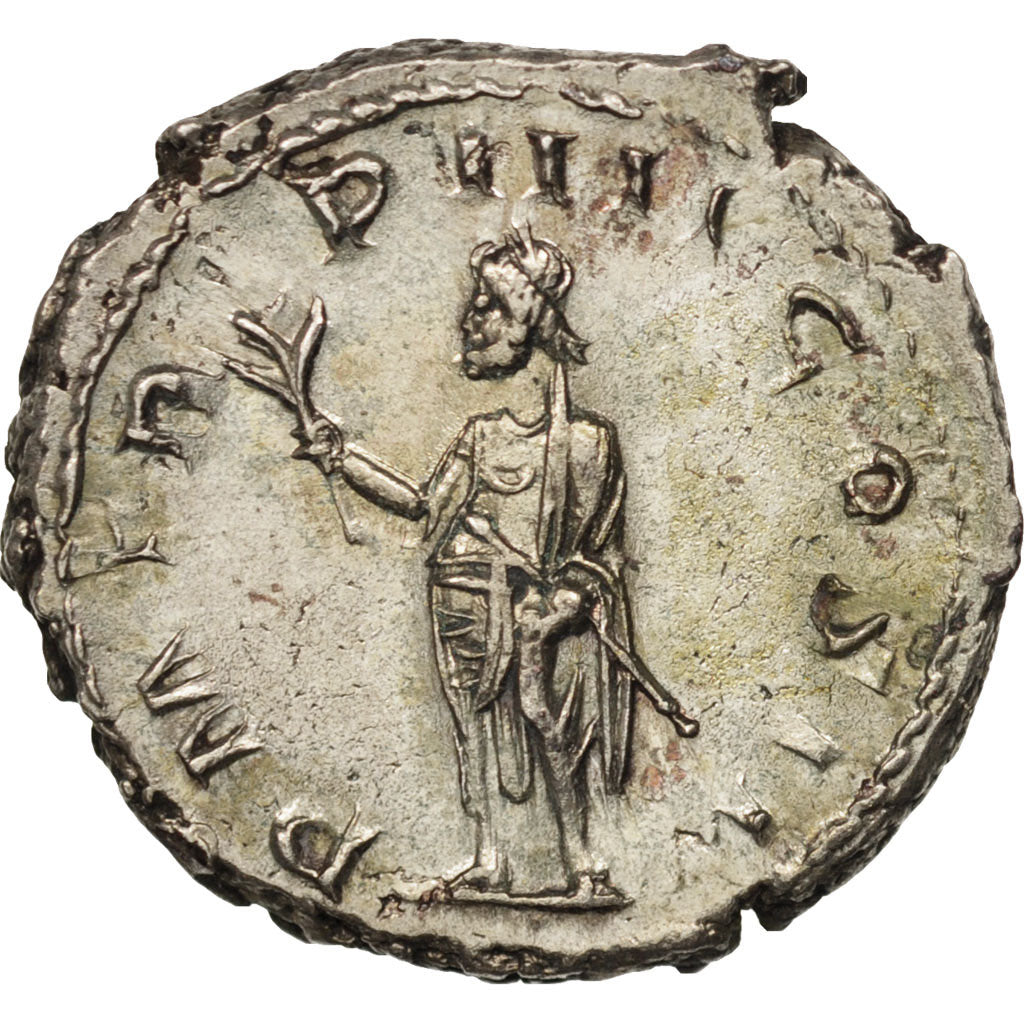 Coin, Volusian, Antoninianus, Rome, AU(55-58), Billon, RIC:140