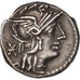 Coin, Caecilia, Denarius, Rome, AU(55-58), Silver, Crawford:262/1