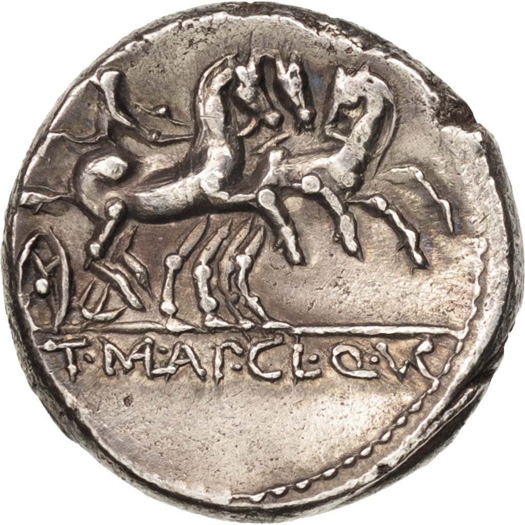 Coin, Mallia, Denarius, Rome, MS(60-62), Silver, Crawford:299/1b