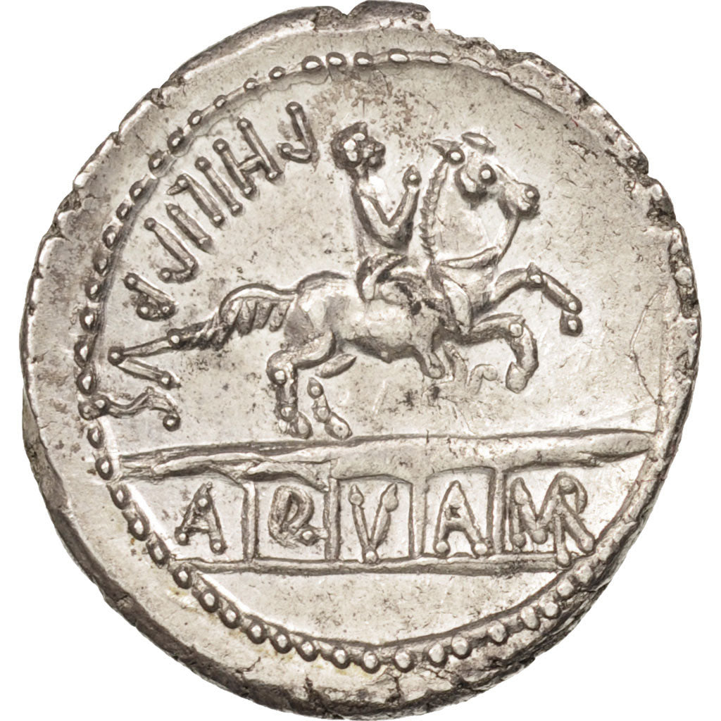 Marcia, Denarius, Rome, AU(55-58), Silver, Crawford:425/1
