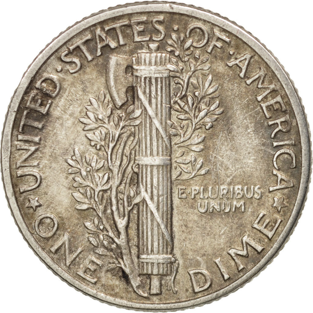 Münze, Vereinigte Staaten, Mercury Dime, Dime, 1941, U.S. Mint, Philadelphia