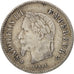 France, Napoléon III, 20 Centimes, 1867, Strasbourg, TB+, Argent, Gadoury:309