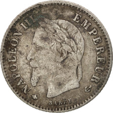 Coin, France, Napoleon III, Napoléon III, 20 Centimes, 1868, Paris, VF(20-25)