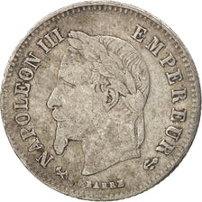 Munten, Frankrijk, Napoleon III, Napoléon III, 20 Centimes, 1866, Bordeaux, FR