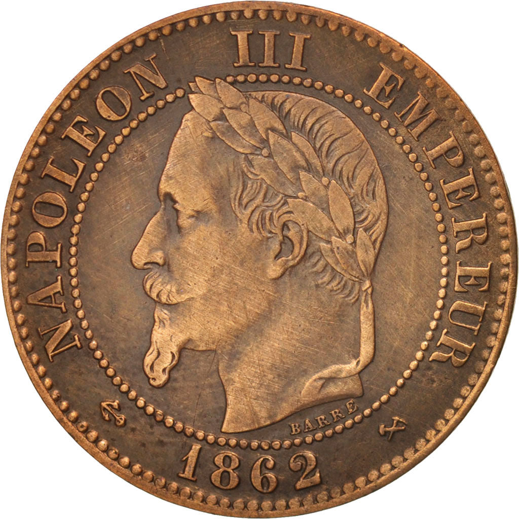 Coin, France, Napoleon III, Napoléon III, 2 Centimes, 1862, Bordeaux