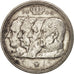 Belgio, 100 Francs, 100 Frank, 1949, BB, Argento, KM:139.1