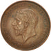 Coin, Great Britain, George V, Penny, 1936, AU(50-53), Bronze, KM:838