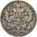 Russia, Nicholas II, 15 Kopeks, 1909, Saint-Petersburg, EF(40-45), Silver
