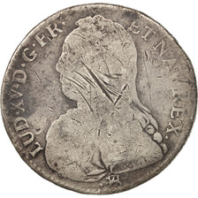 Münze, Frankreich, Louis XV, 1/2 Écu aux branches d'olivier, 1/2 ECU, 44 Sols