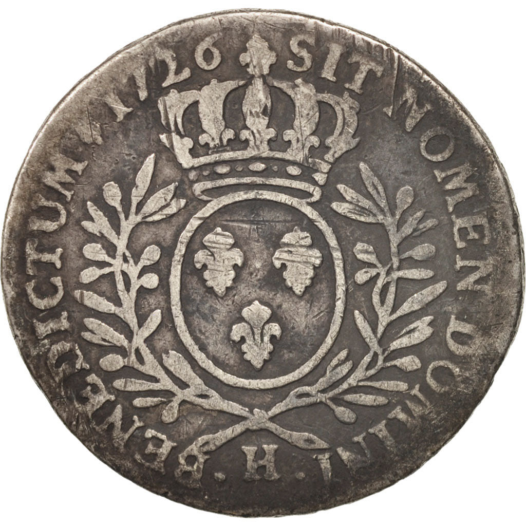 Münze, Frankreich, Louis XV, 1/2 Écu aux branches d'olivier, 1/2 ECU, 44 Sols