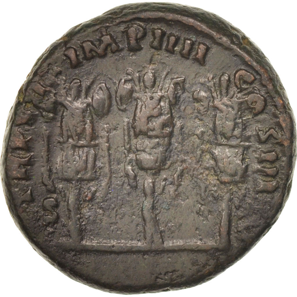 Coin, Lucius Verus, As, Rome, EF(40-45), Bronze, RIC:1464