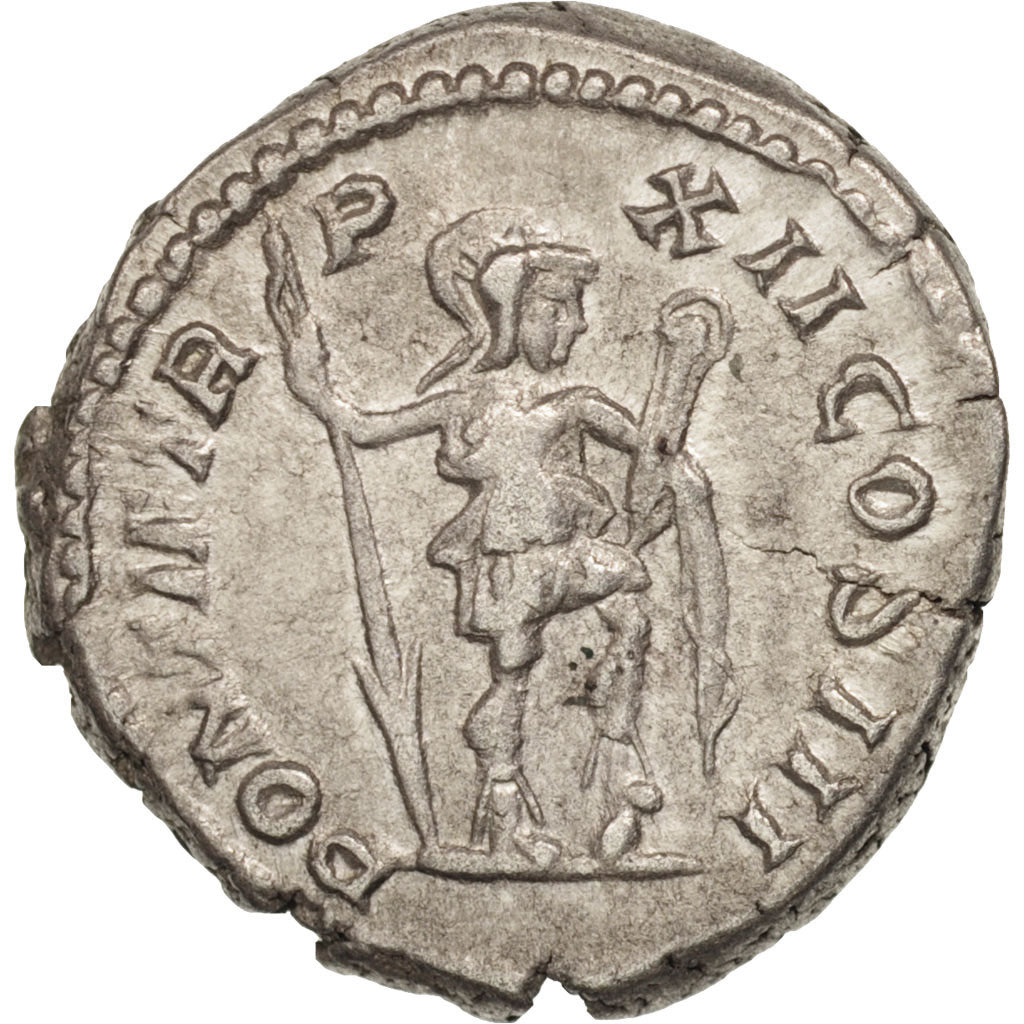 Coin, Caracalla, Denarius, Rome, AU(55-58), Silver, RIC:112