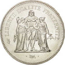 France, Hercule, 50 Francs, 1974, Paris, MS(65-70), Silver, KM:941.1