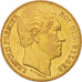 Bélgica, Leopold I, 20 Francs, 20 Frank, 1865, MBC+, Oro, KM:23