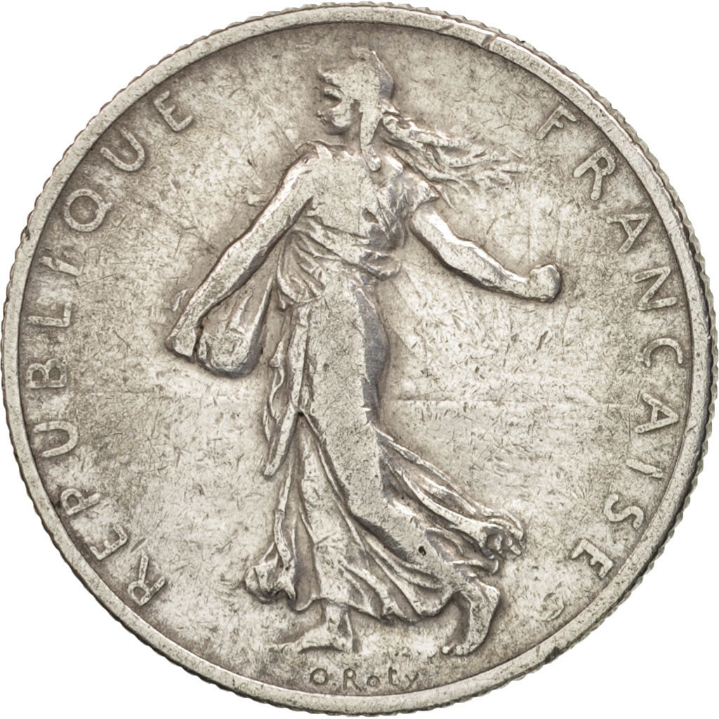 Coin, France, Semeuse, 2 Francs, 1905, Paris, VF(20-25), Silver, KM:845.1