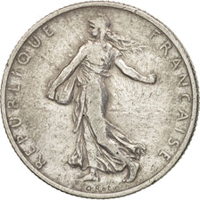 Coin, France, Semeuse, 2 Francs, 1905, Paris, VF(20-25), Silver, KM:845.1