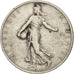 France, Semeuse, 2 Francs, 1908, Paris, VF(20-25), Silver, KM:845.1