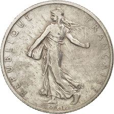 France, Semeuse, 2 Francs, 1910, Paris, TB, Argent, KM:845.1