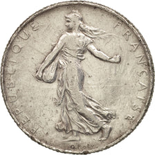 France, Semeuse, 2 Francs, 1912, Paris, TB, Argent, KM:845.1