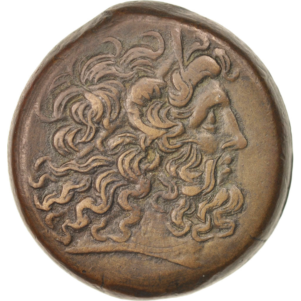 Monnaie, Égypte, Ptolemy IV, Hémidrachme, Alexandrie, TTB+, Bronze