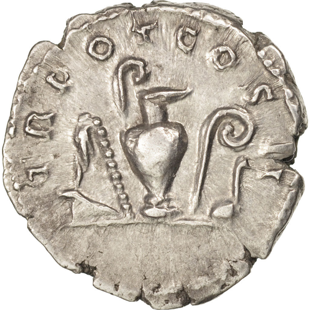 Antoninus Pius, Denarius, Rome, VZ, Silber, RIC:46var