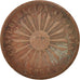 Argentinien, 4 Centavos, 1854, SGE, Copper, KM:25