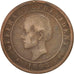 Haïti, 20 Centimes, 1863, TB, Bronze, KM:41