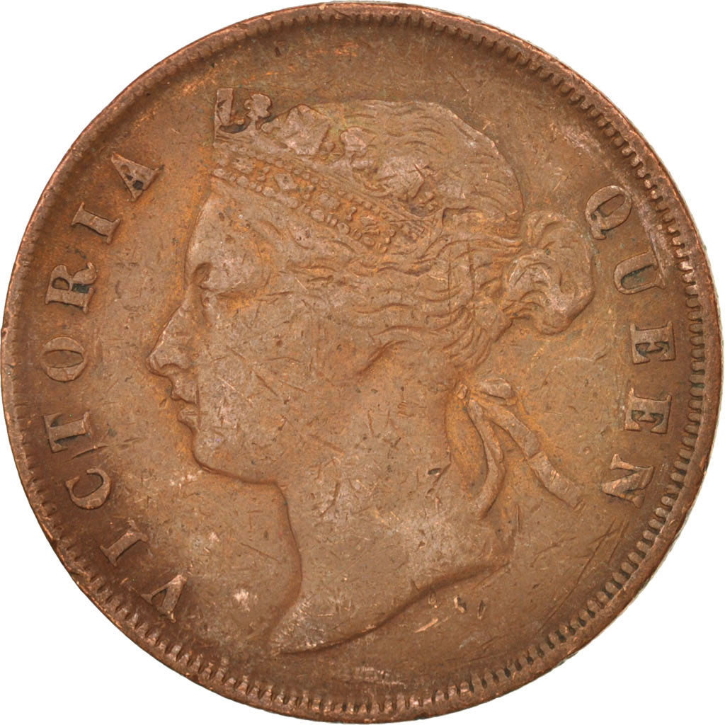 Straits Settlements, Victoria, Cent, 1894, S, Bronze, KM:16