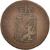 Etats allemands, BADEN, Karl Friedrich, Kreuzer, 1810, TB, Cuivre, KM:147
