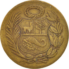 Peru, 1/2 Sol, 1963, SS, Messing, KM:220.5