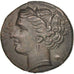 Coin, Sicily, Hieron II (274-216 BC), Bronze, Syracuse, AU(50-53), Bronze, SNG