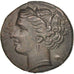 Monnaie, Sicile, Hieron II (274-216 BC), Bronze, Syracuse, TTB+, Bronze, SNG