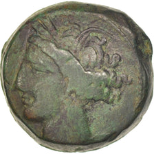 Monnaie, Carthage, Zeugitane, Shekel, Carthage, TTB, Bronze