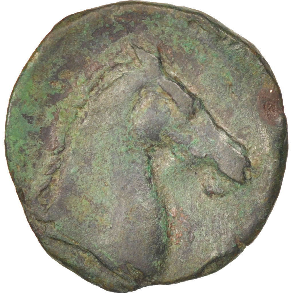 Coin, Carthage, Zeugitane, Shekel, Carthage, EF(40-45), Bronze